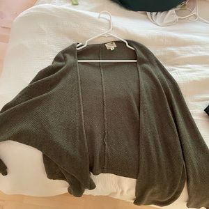 LA Hearts Drapey Moss Cardigan